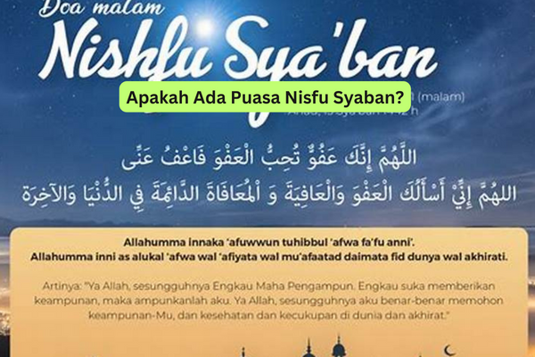 Apakah Ada Puasa Nisfu Syaban