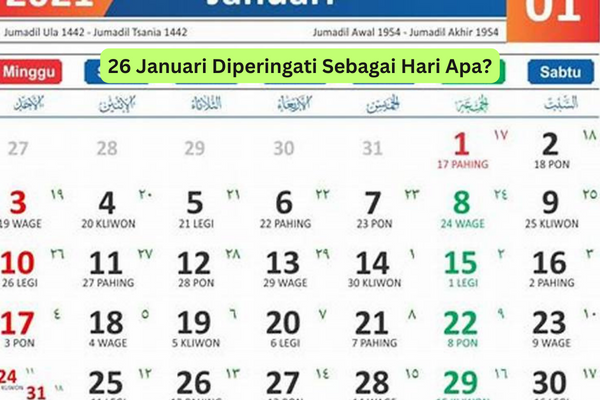 26 Januari Diperingati Sebagai Hari Apa