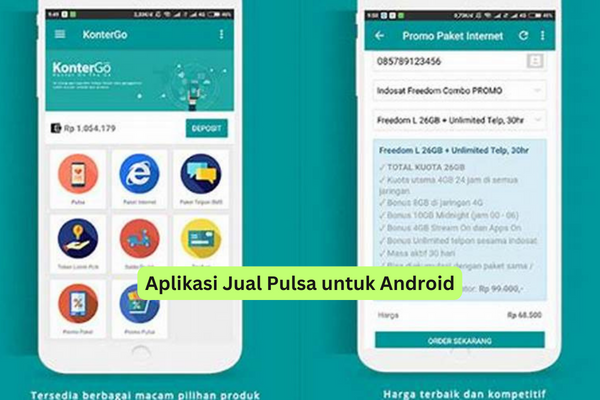 Aplikasi Jual Pulsa untuk Android