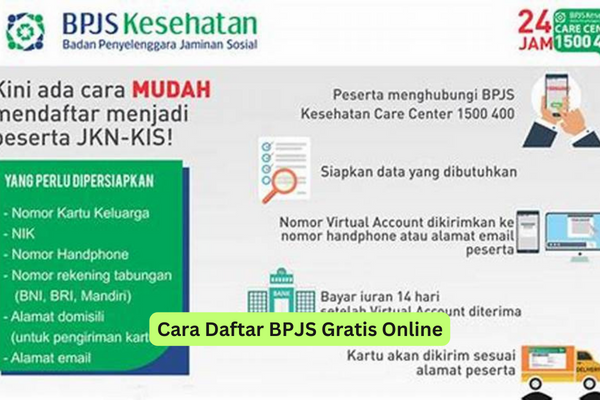 Cara Daftar BPJS Gratis Online