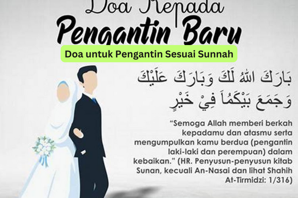 Doa untuk Pengantin Sesuai Sunnah