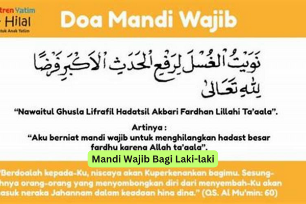 Mandi Wajib Bagi Laki-laki