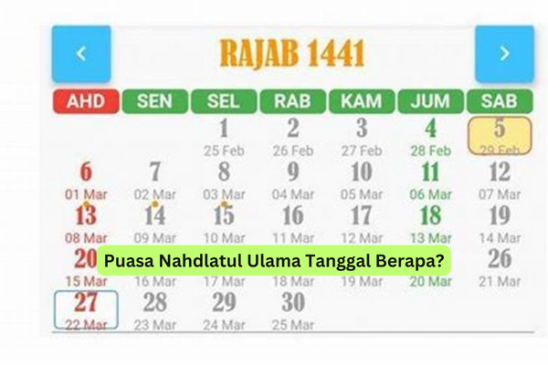 Puasa Nahdlatul Ulama Tanggal Berapa