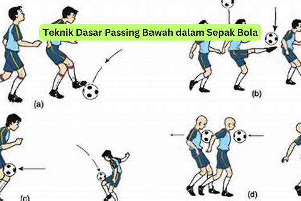 Teknik Dasar Passing Bawah dalam Sepak Bola