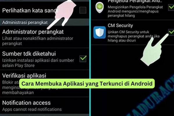 Cara Membuka Aplikasi yang Terkunci di Android