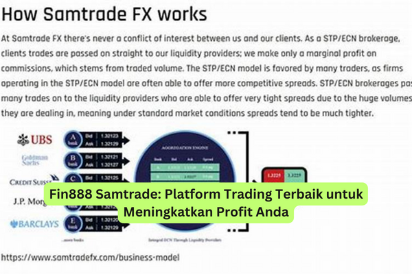 Fin888 Samtrade Platform Trading Terbaik untuk Meningkatkan Profit Anda