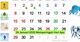 19 Januari 2022 Memperingati Hari Apa