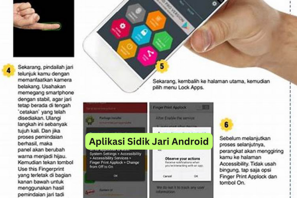 Aplikasi Sidik Jari Android