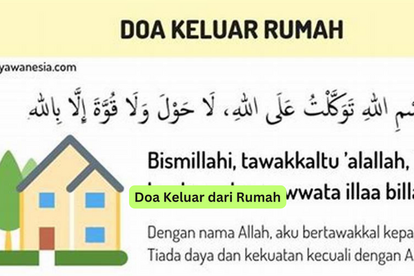 Doa Keluar dari Rumah