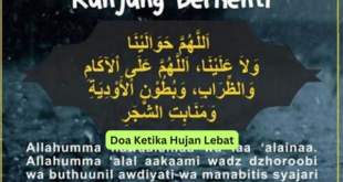 Doa Ketika Hujan Lebat