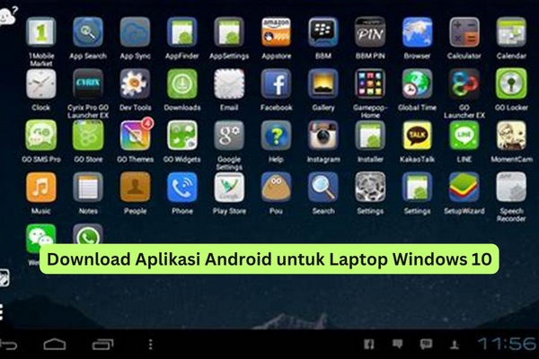 Download Aplikasi Android untuk Laptop Windows 10