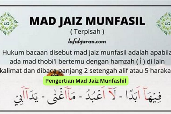 Pengertian Mad Jaiz Munfashil