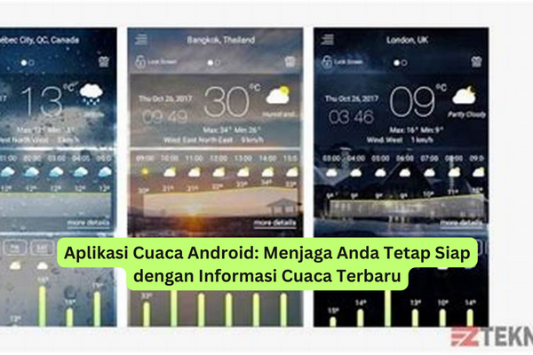 Aplikasi Cuaca Android Menjaga Anda Tetap Siap dengan Informasi Cuaca Terbaru