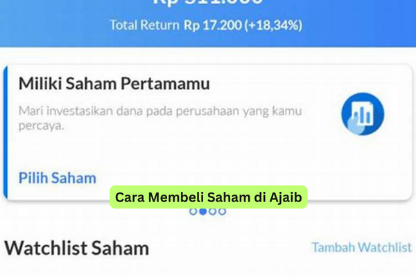 Cara Membeli Saham di Ajaib