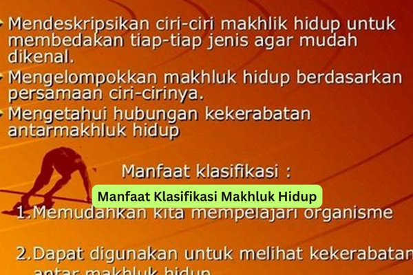 Manfaat Klasifikasi Makhluk Hidup