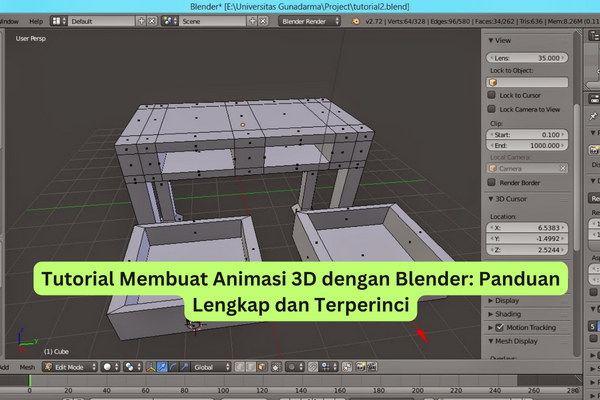 Tutorial Membuat Animasi 3D dengan Blender Panduan Lengkap dan Terperinci