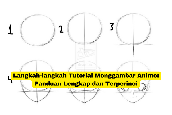 Langkah-langkah Tutorial Menggambar Anime Panduan Lengkap dan Terperinci