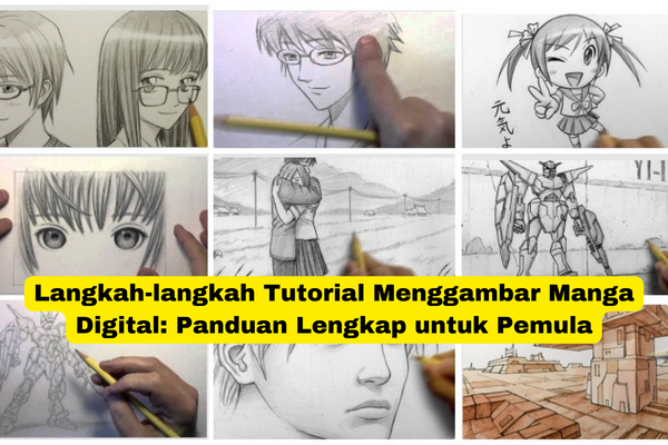 Langkah-langkah Tutorial Menggambar Manga Digital Panduan Lengkap untuk Pemula