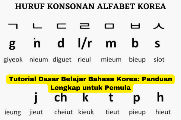 Tutorial Dasar Belajar Bahasa Korea Panduan Lengkap untuk Pemula