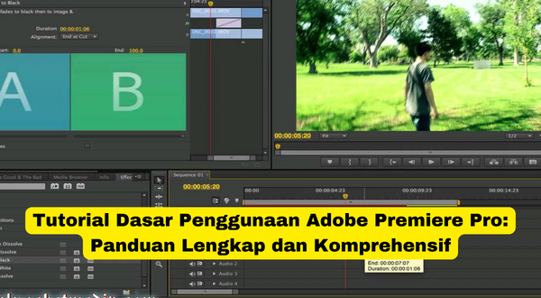 Tutorial Dasar Penggunaan Adobe Premiere Pro Panduan Lengkap dan Komprehensif