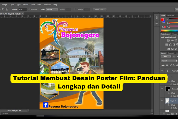 Tutorial Membuat Desain Poster Film Panduan Lengkap dan Detail