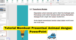 Tutorial Membuat Presentasi Animasi dengan PowerPoint