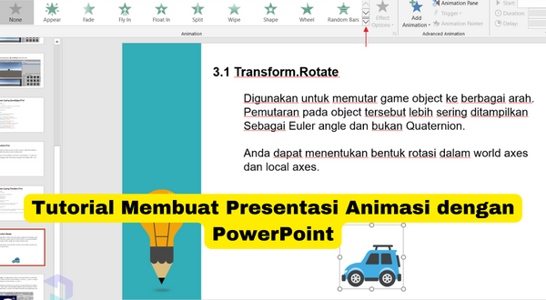 Tutorial Membuat Presentasi Animasi dengan PowerPoint