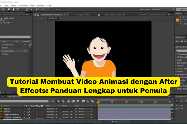 Tutorial Membuat Video Animasi dengan After Effects Panduan Lengkap untuk Pemula