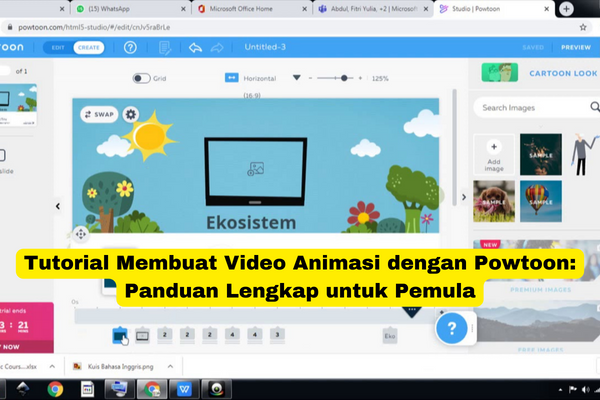 Tutorial Membuat Video Animasi dengan Powtoon Panduan Lengkap untuk Pemula