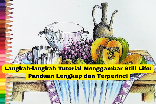 Langkah-langkah Tutorial Menggambar Still Life Panduan Lengkap dan Terperinci