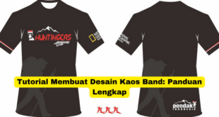 Tutorial Membuat Desain Kaos Band Panduan Lengkap