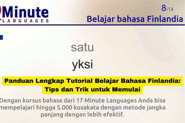 Panduan Lengkap Tutorial Belajar Bahasa Finlandia Tips dan Trik untuk Memulai