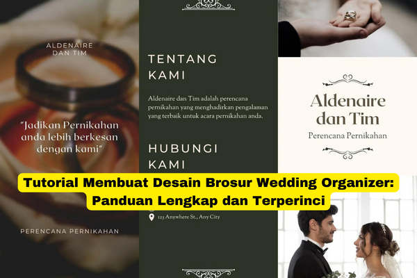 Tutorial Membuat Desain Brosur Wedding Organizer Panduan Lengkap dan Terperinci