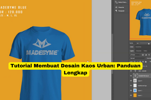 Tutorial Membuat Desain Kaos Urban Panduan Lengkap