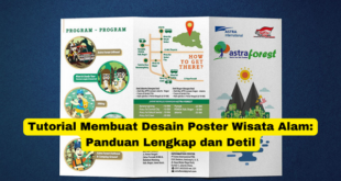 Tutorial Membuat Desain Poster Wisata Alam Panduan Lengkap dan Detil