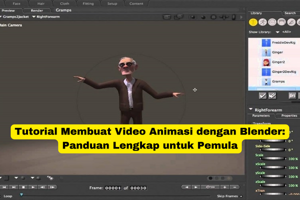 Tutorial Membuat Video Animasi dengan Blender Panduan Lengkap untuk Pemula